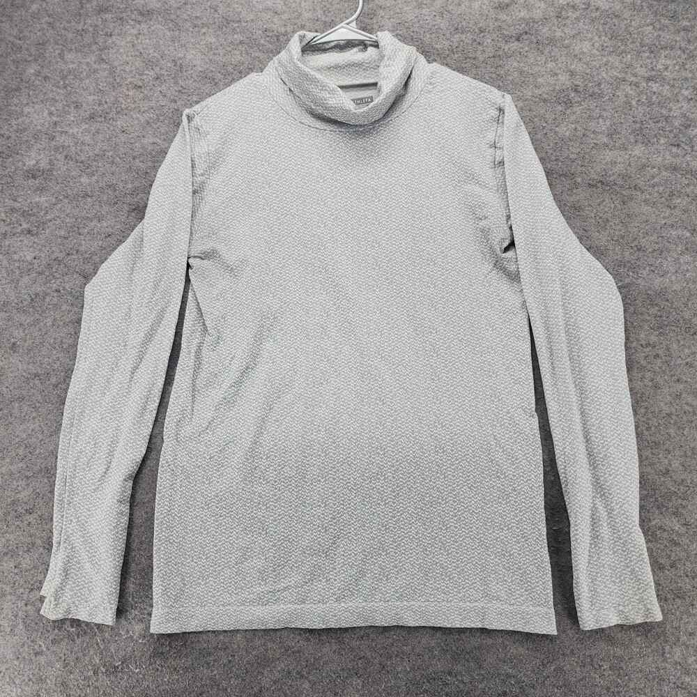 Athleta Shirt Womens Large Long Sleeve Gray